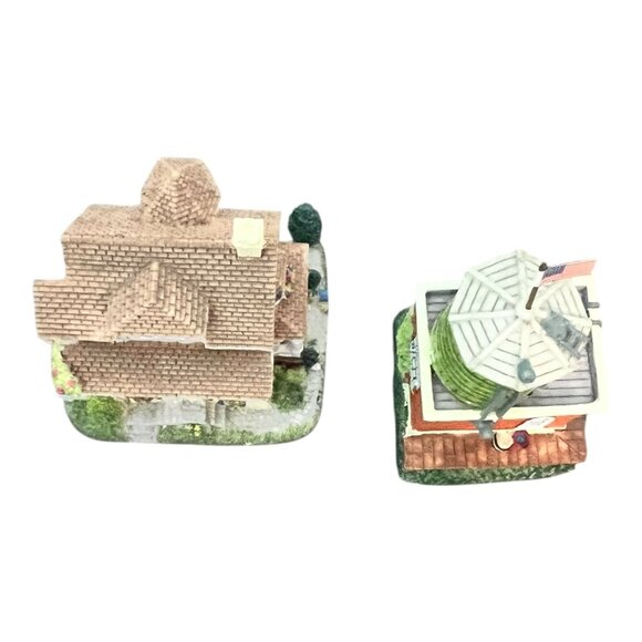 Liberty Falls Water Tower and Home Of Artist Anabelle Phillips Figurines 3.25 T - Picture 7 of 14